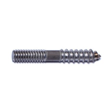 Midwest Fastener 1/4 in Thread to 1/4"-20 Thread, 100 PK Steel, Plain Finish 08440